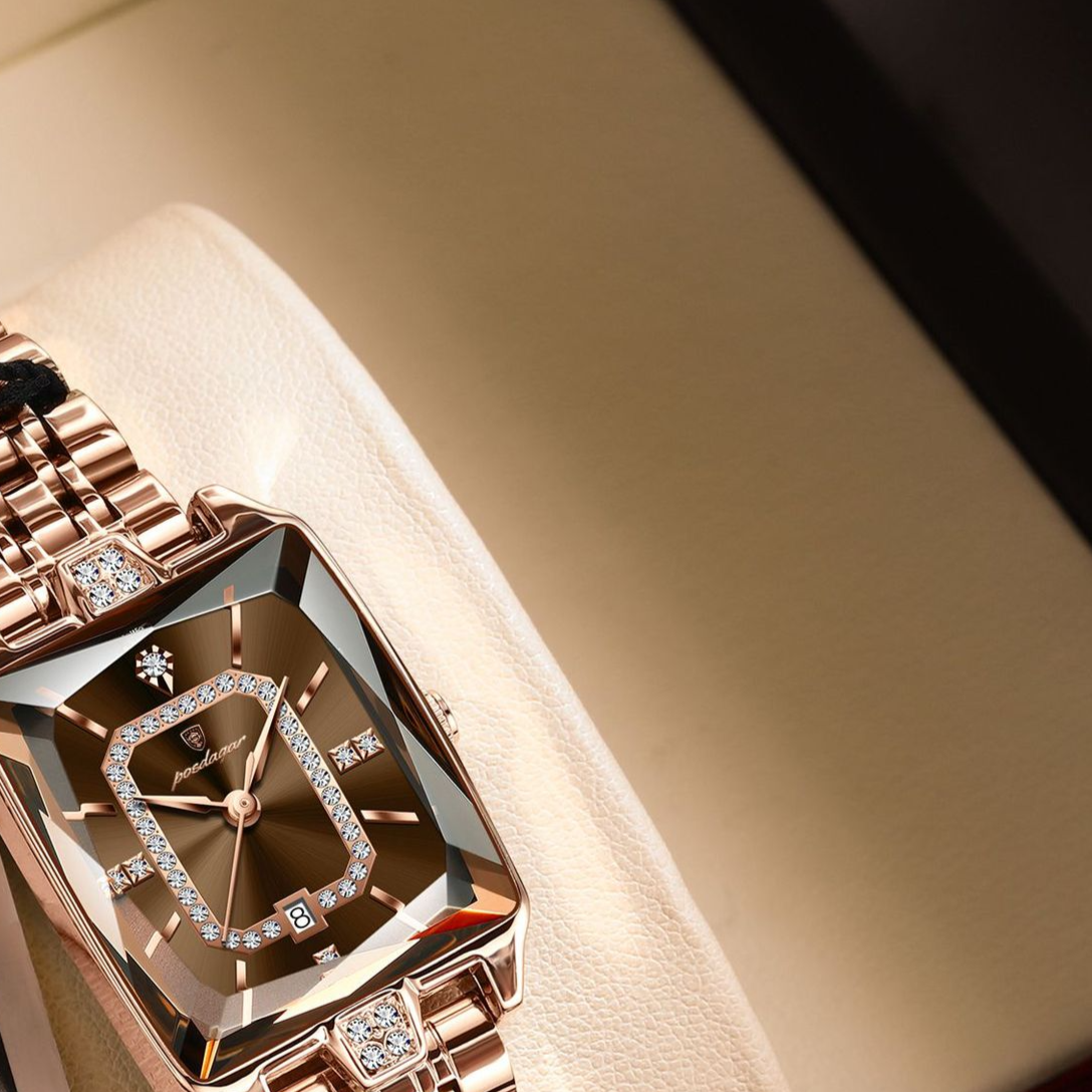 Women's Square Quartz Watch