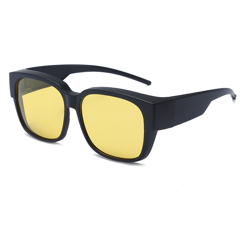 Square Driving Sunglasses with UV400 Lenses