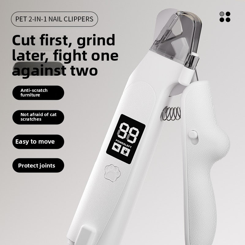 Electric Pet Nail Clipper and Grinder