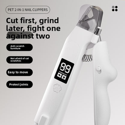 Electric Pet Nail Clipper and Grinder