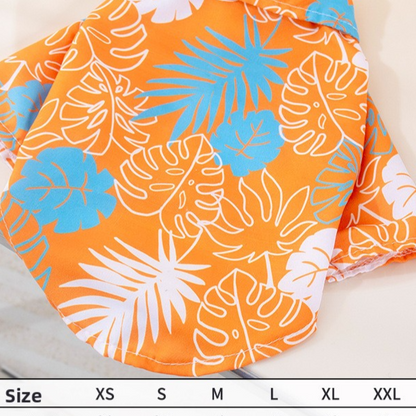 Floral Pet Shirt for Cats and Small Dogs