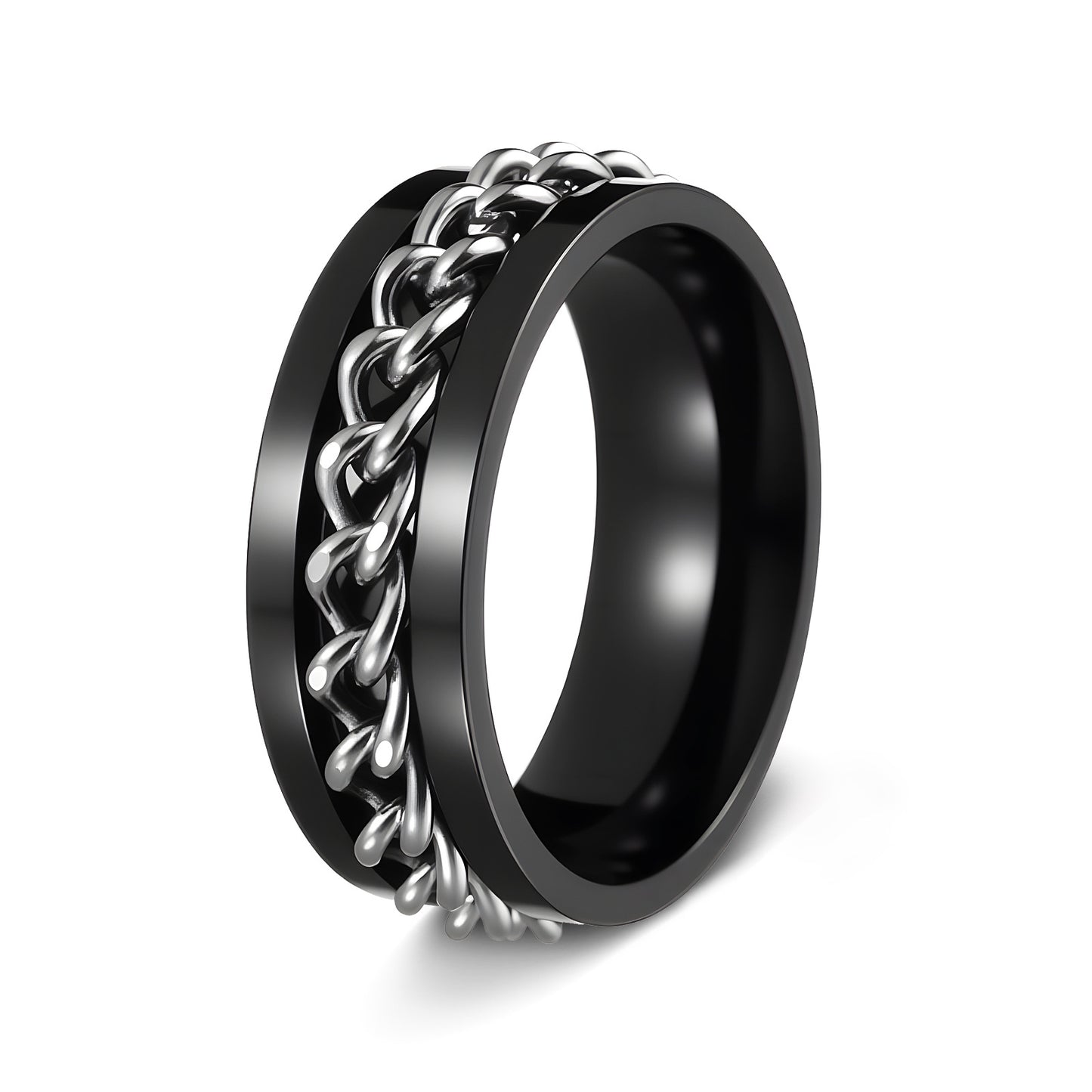 Rotating Stainless Steel Ring Bottle Opener