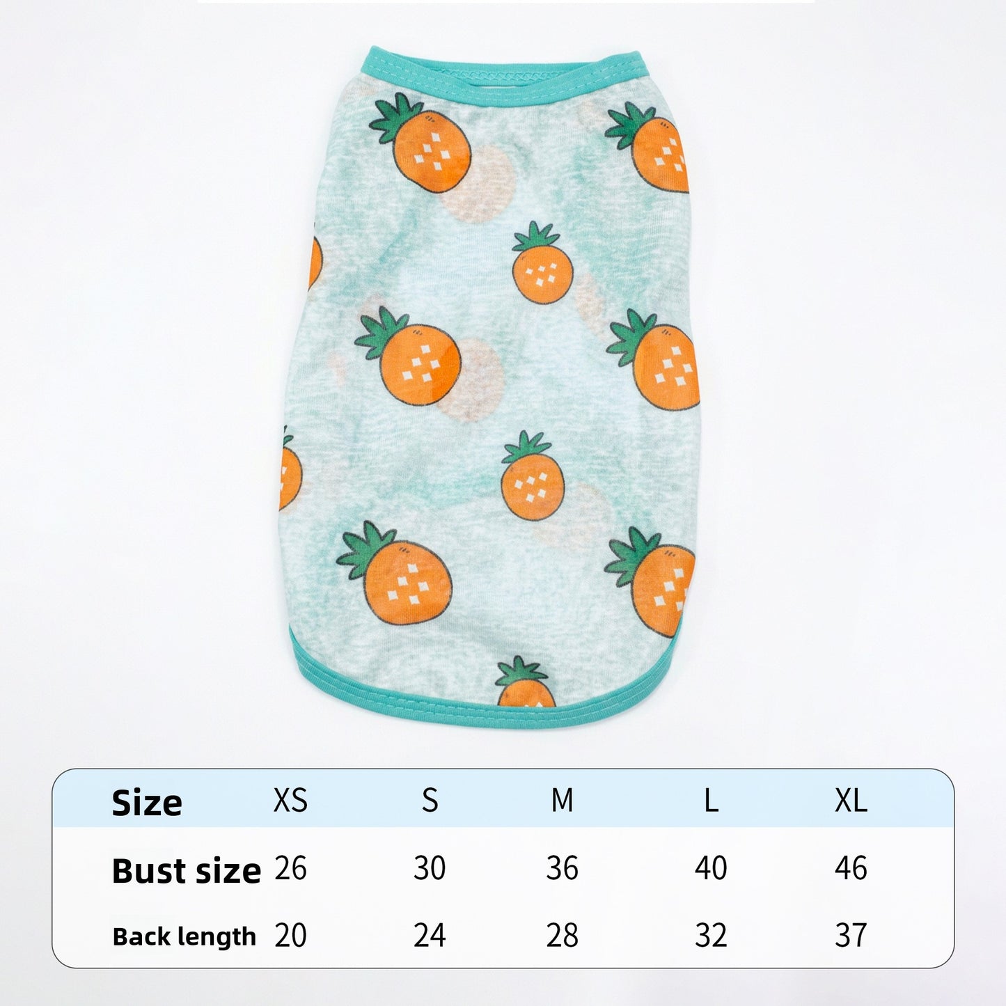 Floral Pet Shirt for Cats and Small Dogs