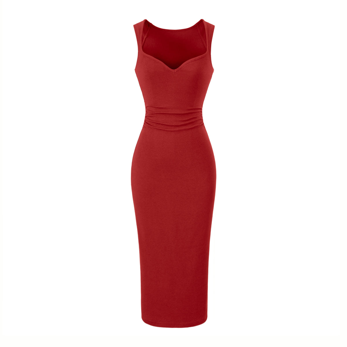 Women's V-Neck Bodycon Maxi Dress