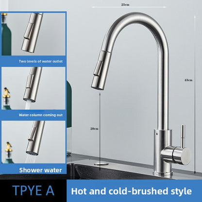 Kitchen mixer faucet