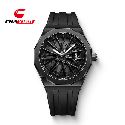 Mens Rotating Bezel Quartz Watch