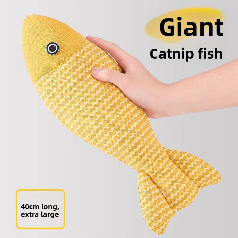 Catnip Simulated Fish Toy for Cats