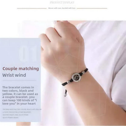Couple Projection Bracelet Romantic Gift