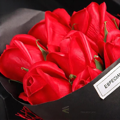 Scented Soap Rose Bouquet Gift Box