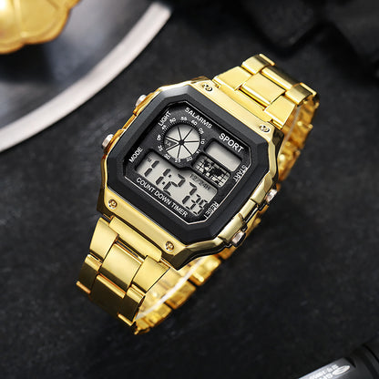 LED Luminous Square Electronic Watch