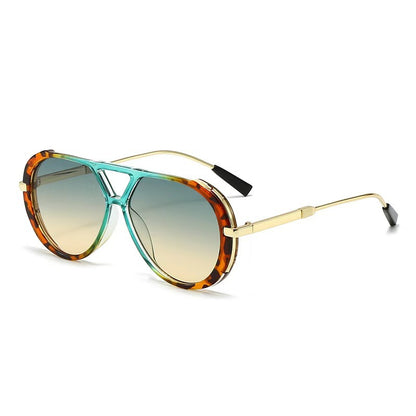 Fashion Oval Frame Sunglasses