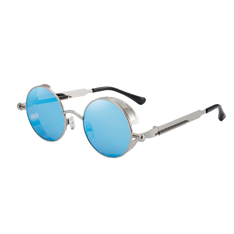 Retro Round Frame Sunglasses