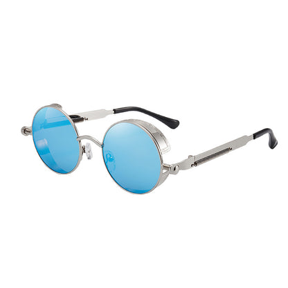 Retro Round Frame Sunglasses