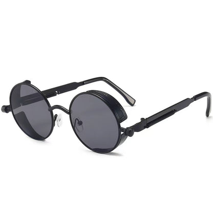 Retro Round Frame Sunglasses