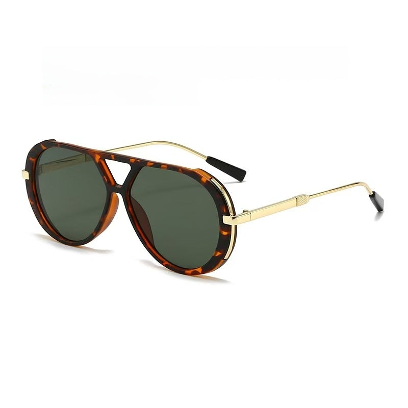 Fashion Oval Frame Sunglasses