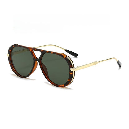 Fashion Oval Frame Sunglasses