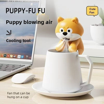 Hanging Cup-Style Mouth-Blowing Fan