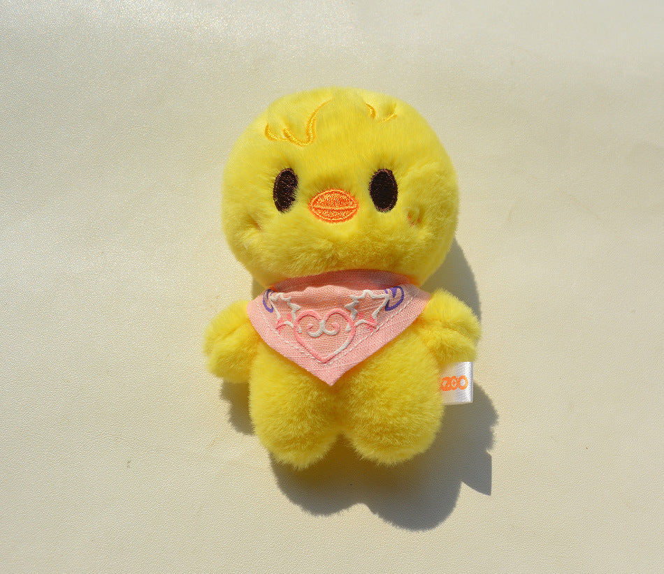 Toilet paper roll doll keychain