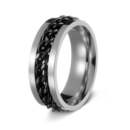 Rotating Stainless Steel Ring Bottle Opener