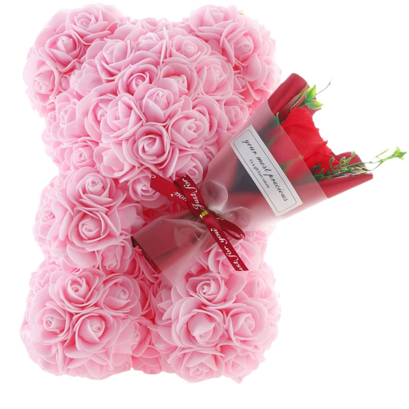 Eternal Rose Bear Gift with Decorative Box
