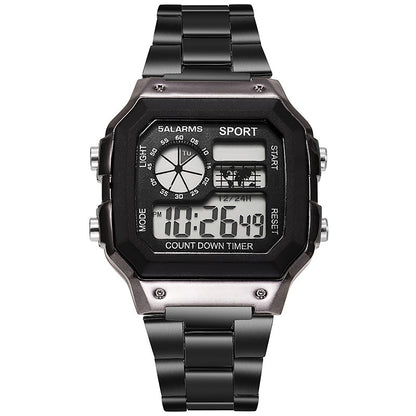 LED Luminous Square Electronic Watch