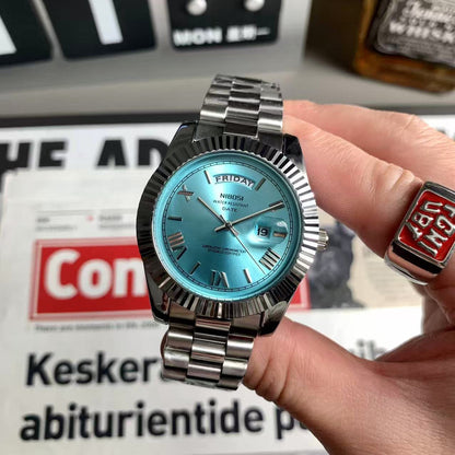 Classic Retro Calendar Watch