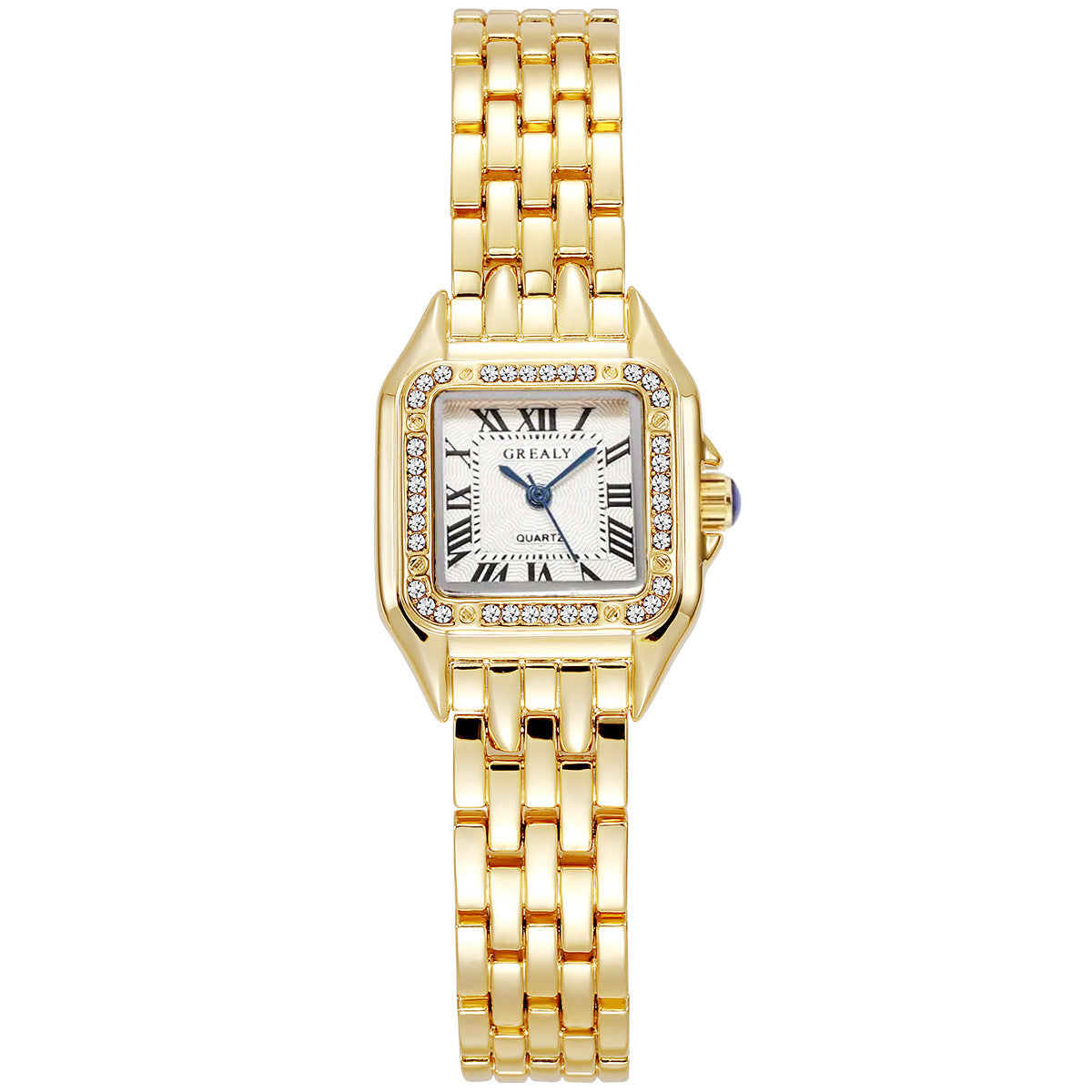 Women's Square Roman Numeral Quartz Watch