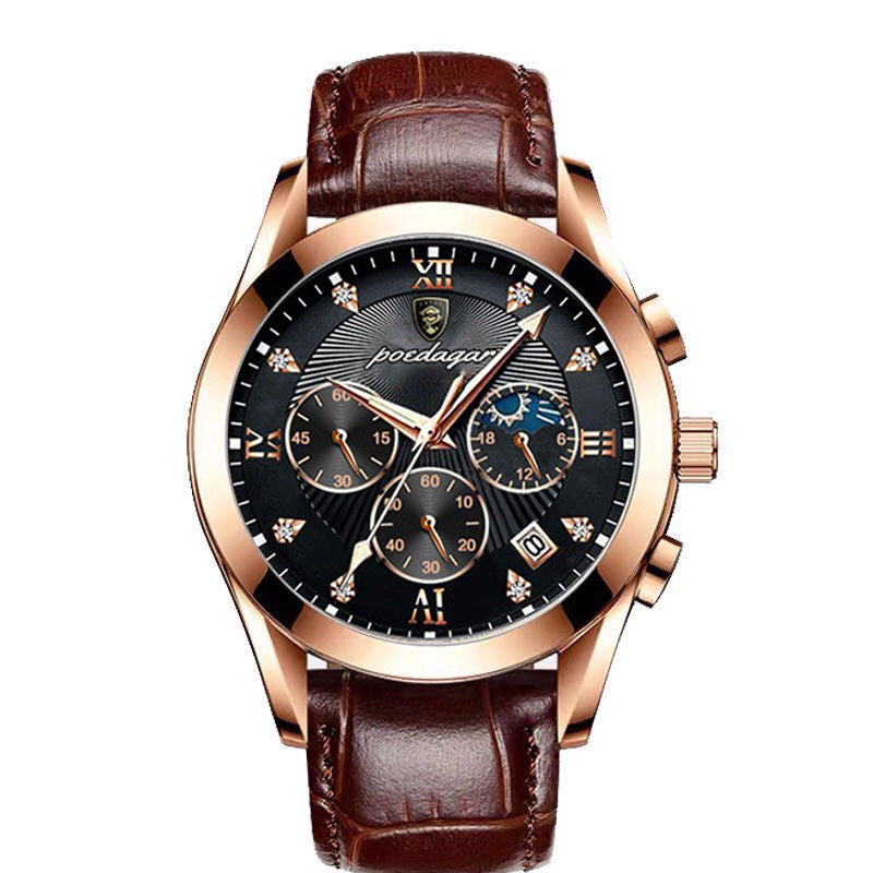 Waterproof Luminous Calendar Mens Watch