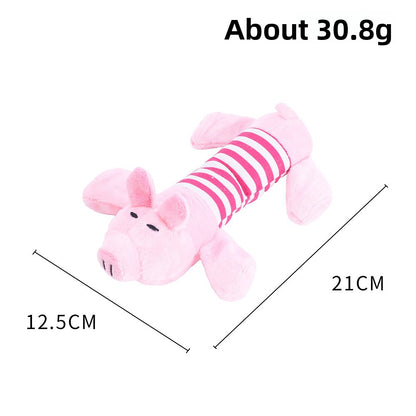 Plush Bite-Resistant Sound Pet Toys for Dogs and Cats