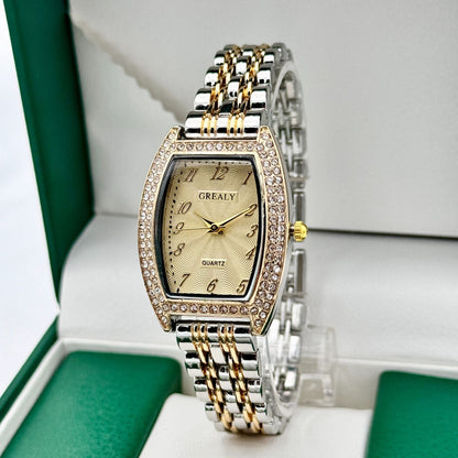 Fashion Quartz Watch Digital Analog Combo