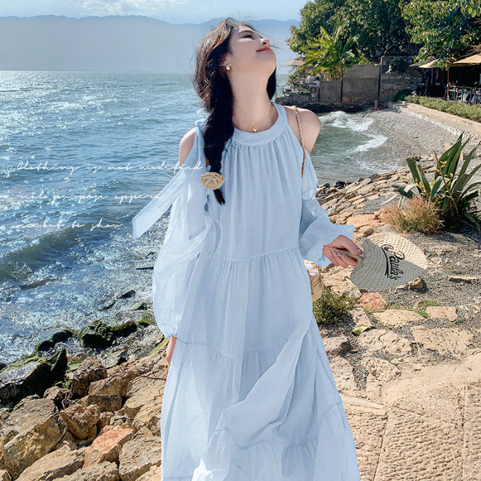 French Style Sleeveless Summer Dress