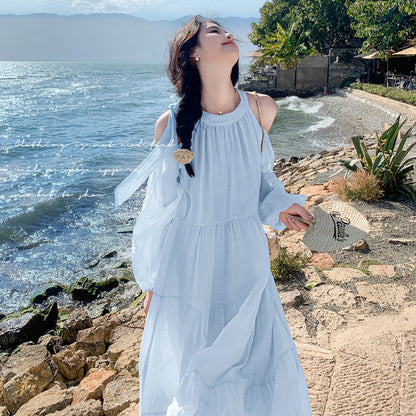 French Style Sleeveless Summer Dress