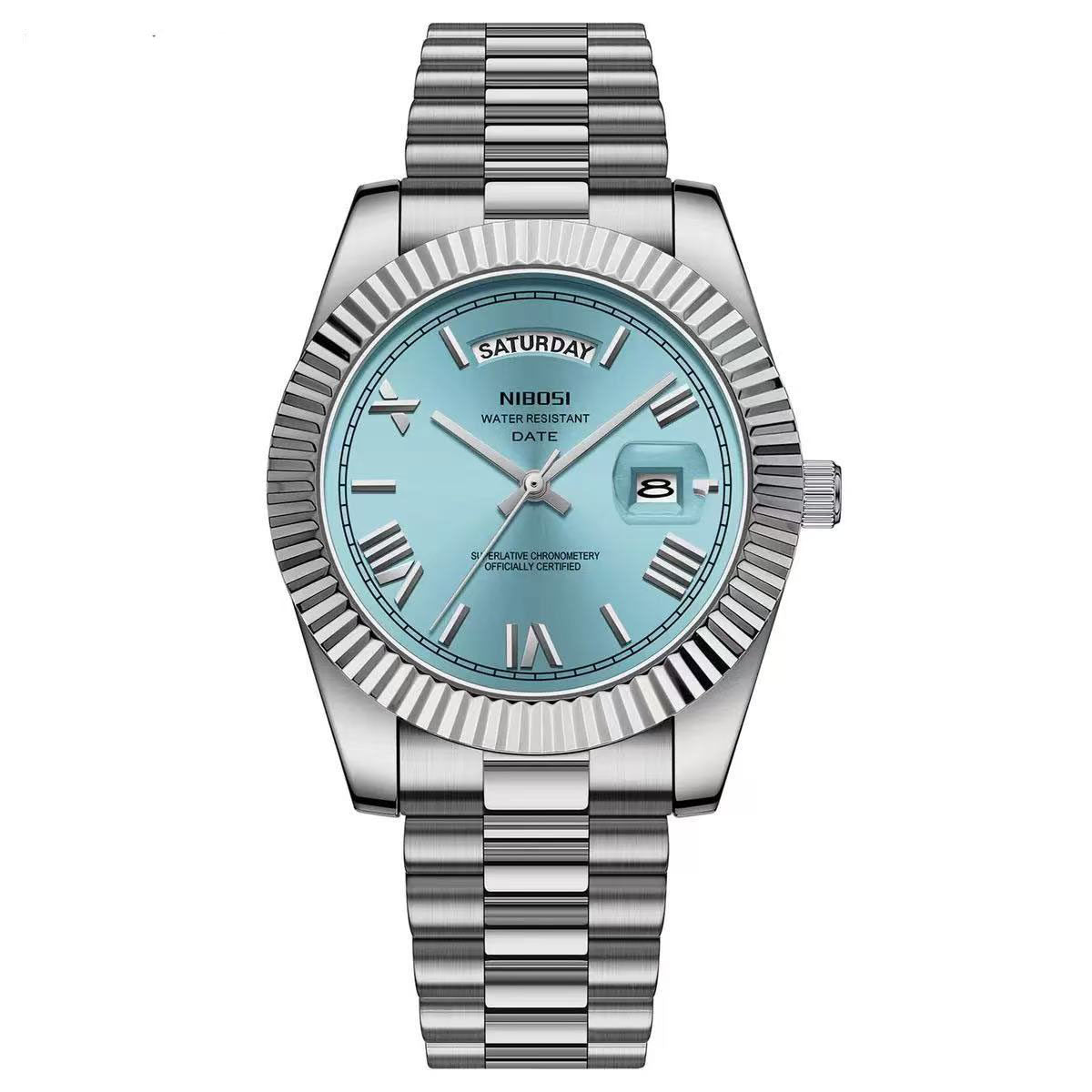Classic Retro Calendar Watch