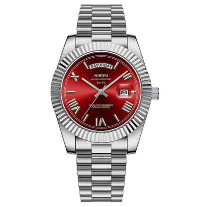 Classic Retro Calendar Watch