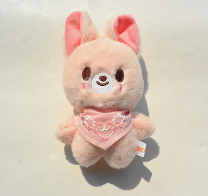 Toilet paper roll doll keychain