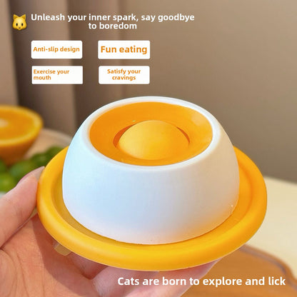 Interactive Slow Feeder Toy for Cats and Dogs