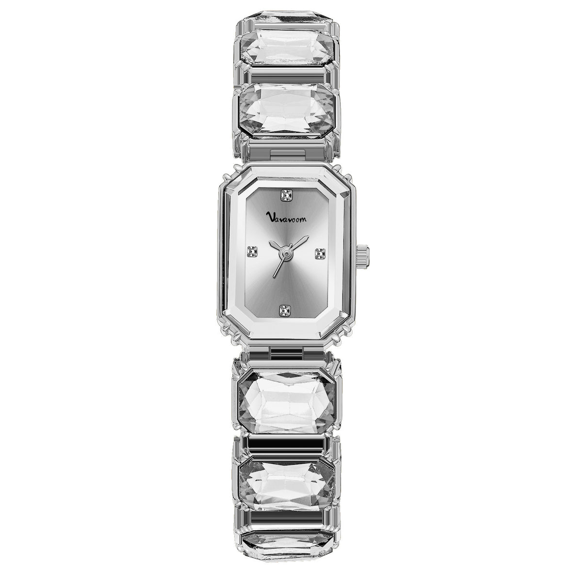 Women's Square Crystal Quartz Watch