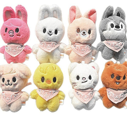 Toilet paper roll doll keychain