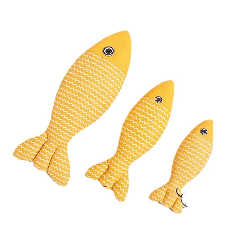 Catnip Simulated Fish Toy for Cats