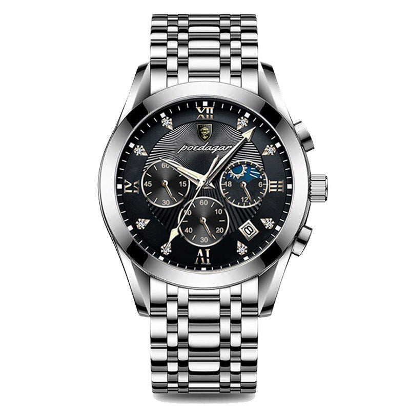 Waterproof Luminous Calendar Mens Watch