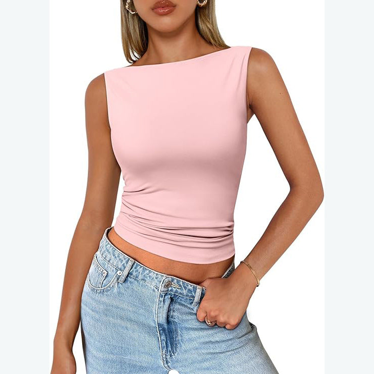 Women's Sleeveless Square Neck Camisole Top
