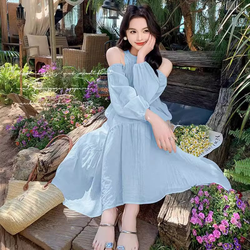 French Style Sleeveless Summer Dress