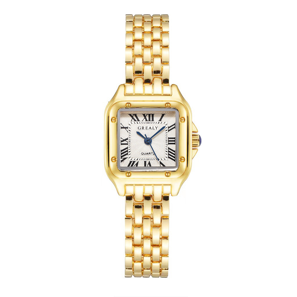Lady Roman Square Quartz Watch