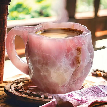 Crystal Coffee Mugs Imitation Mineral Crystal Coffee Resin Cup