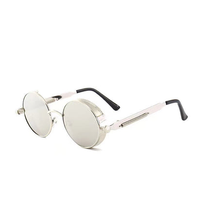 Retro Round Frame Sunglasses