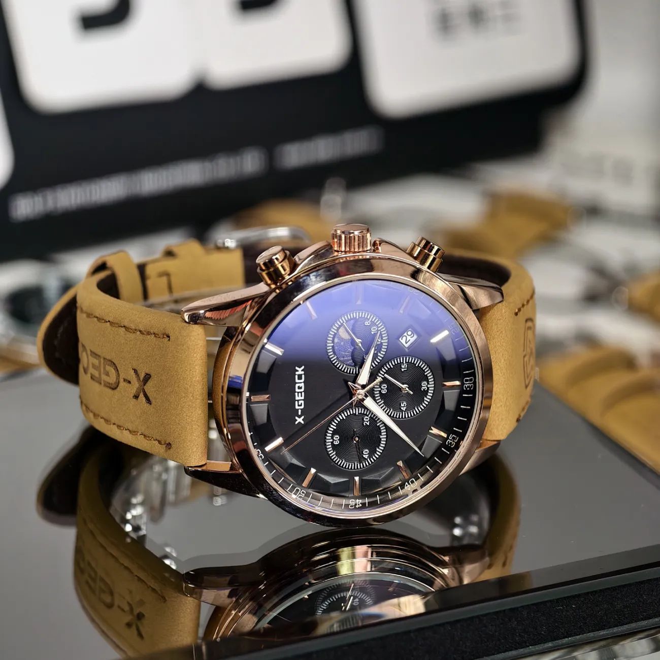 Multifunction Waterproof Mens Watch
