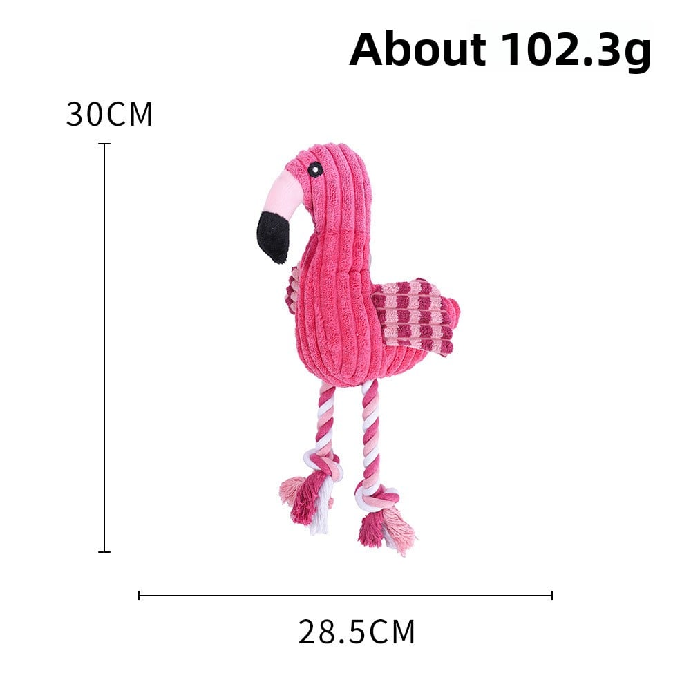 Plush Bite-Resistant Sound Pet Toys for Dogs and Cats
