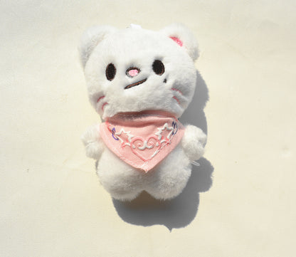 Toilet paper roll doll keychain
