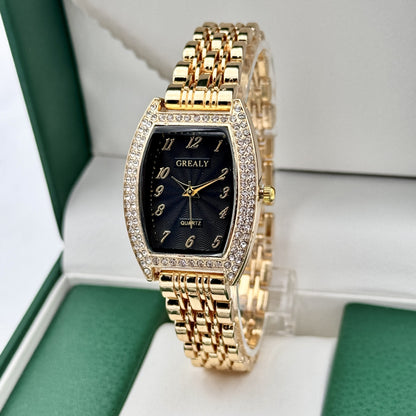 Fashion Quartz Watch Digital Analog Combo