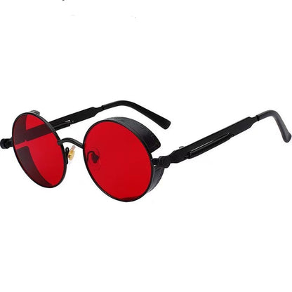 Retro Round Frame Sunglasses